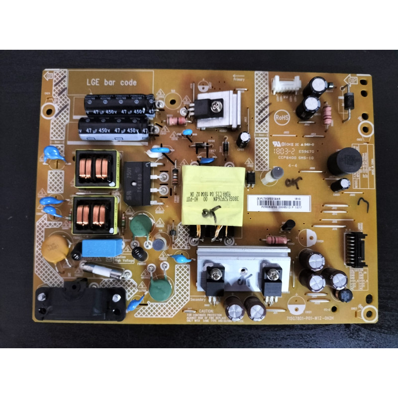 Reparação Alimentação 715G7801-P01-W12-0H2H
